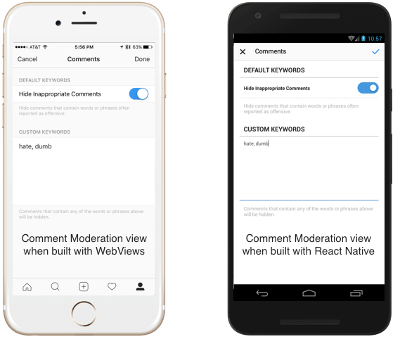 building better UI and UX using React Native for mobile apps