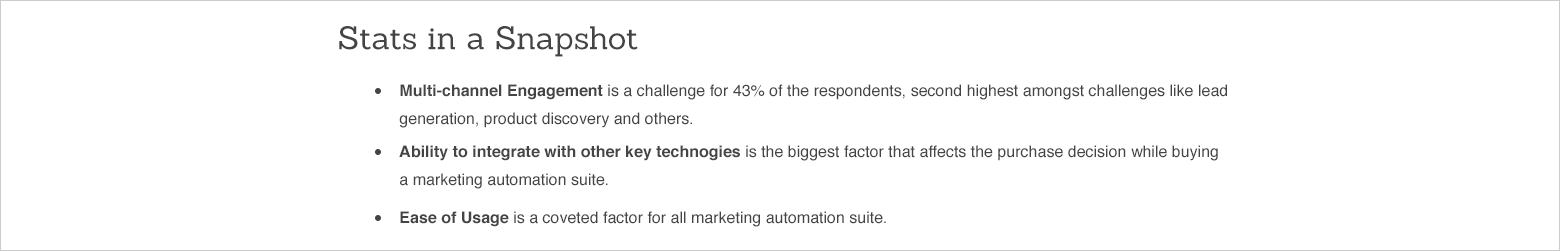 marketing automation report screenshot