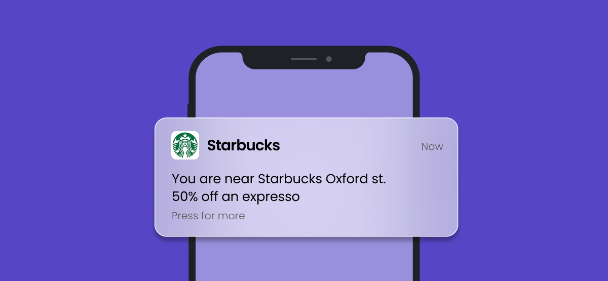Geofencing by Starbucks