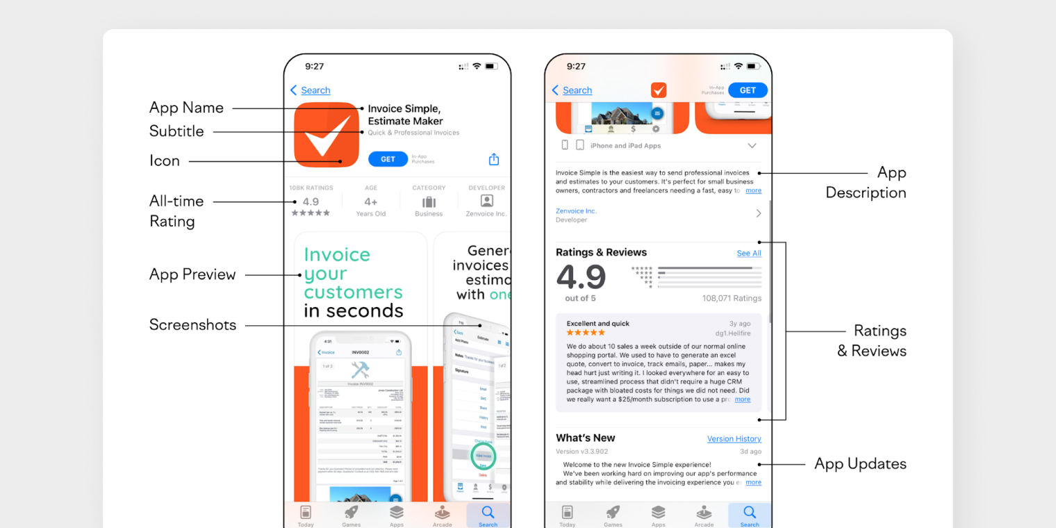 Optimize for app store search