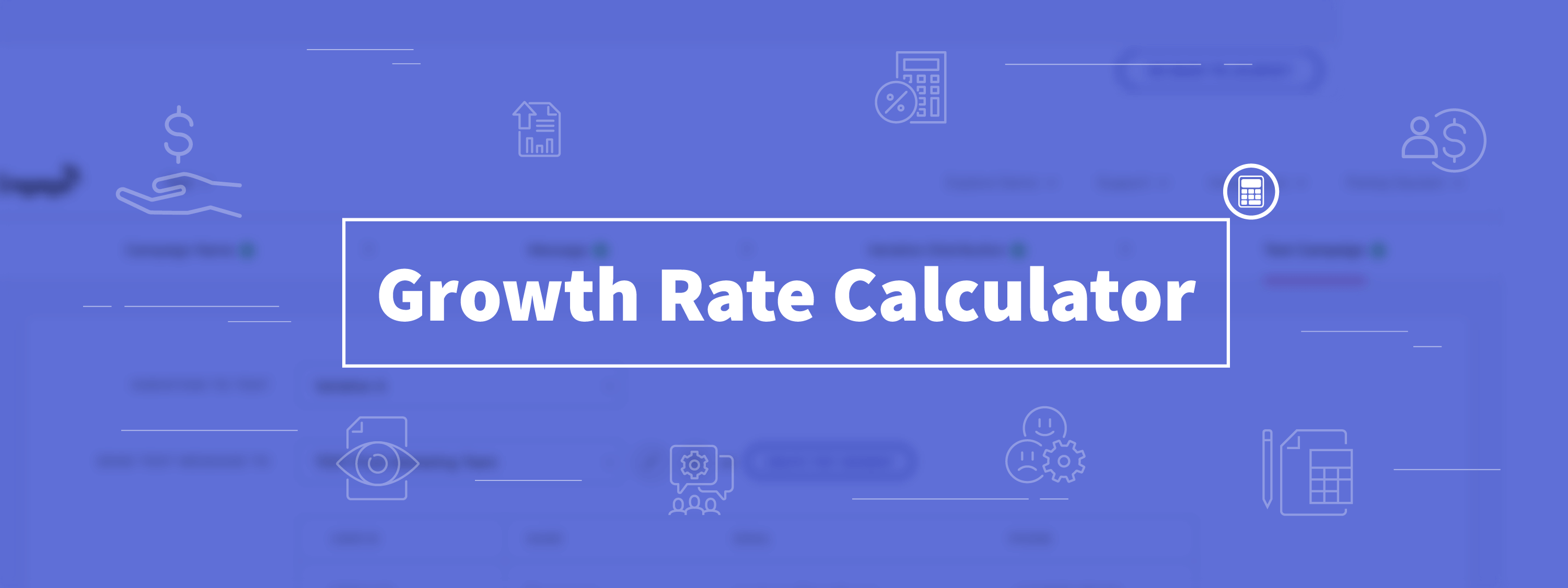 Growth Rate Calculator