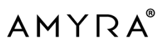 black logo AMYRA