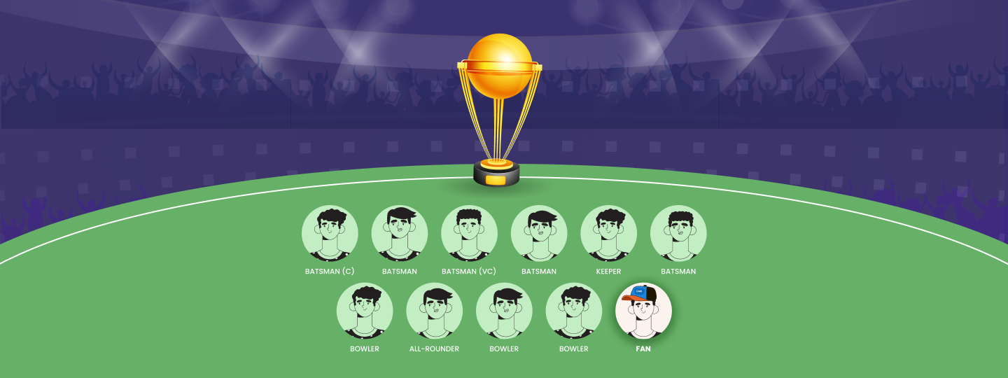 Personalizing ICC Cricket World Cup Moments Hero Image