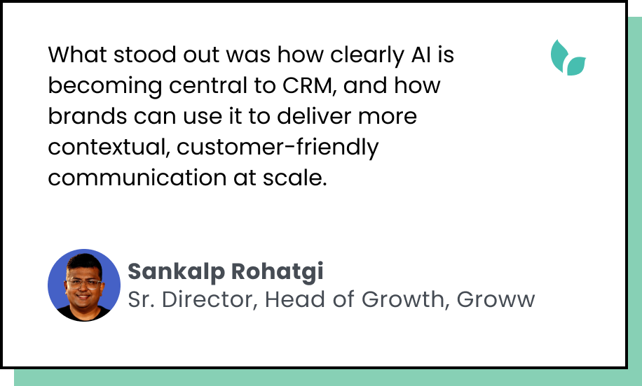 Sankalp Rohatgi Testimoinial