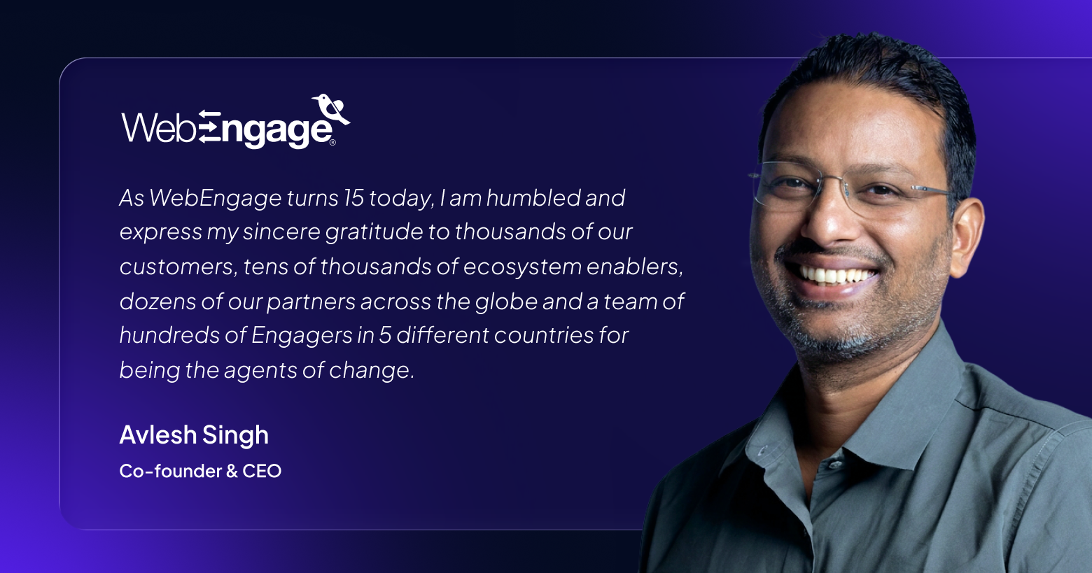 15th anniversary quote - AS