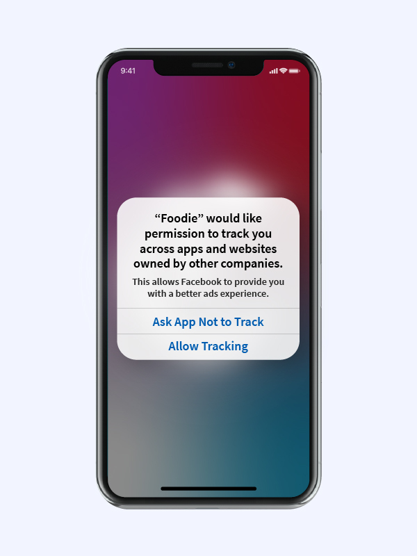 New User's Permission to Track IDFA | WebEngage