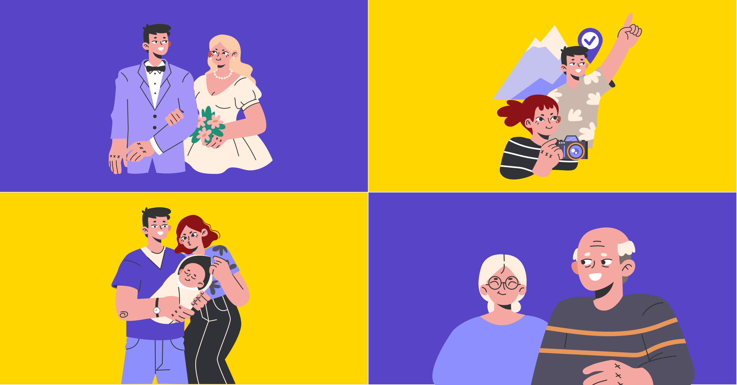 Target specific life stages and milestones