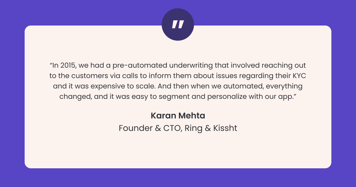 Karan Мehta, Founder & CTO, Ring & Kissht