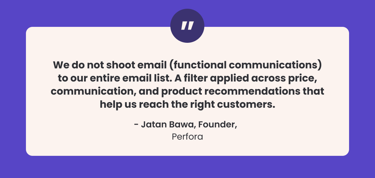 Jatan Bawa, Founder, Perfora