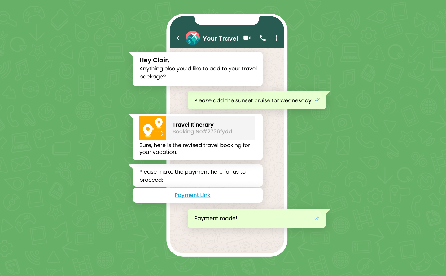 Seamless Payment and Booking