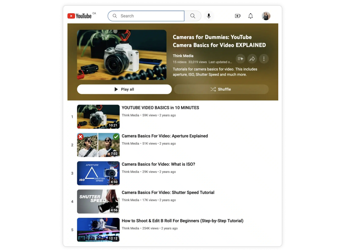 Helpful Social Media content